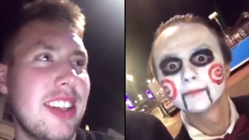 Man behind iconic ‘Jigsaw, Joker’ Halloween video explains story behind it