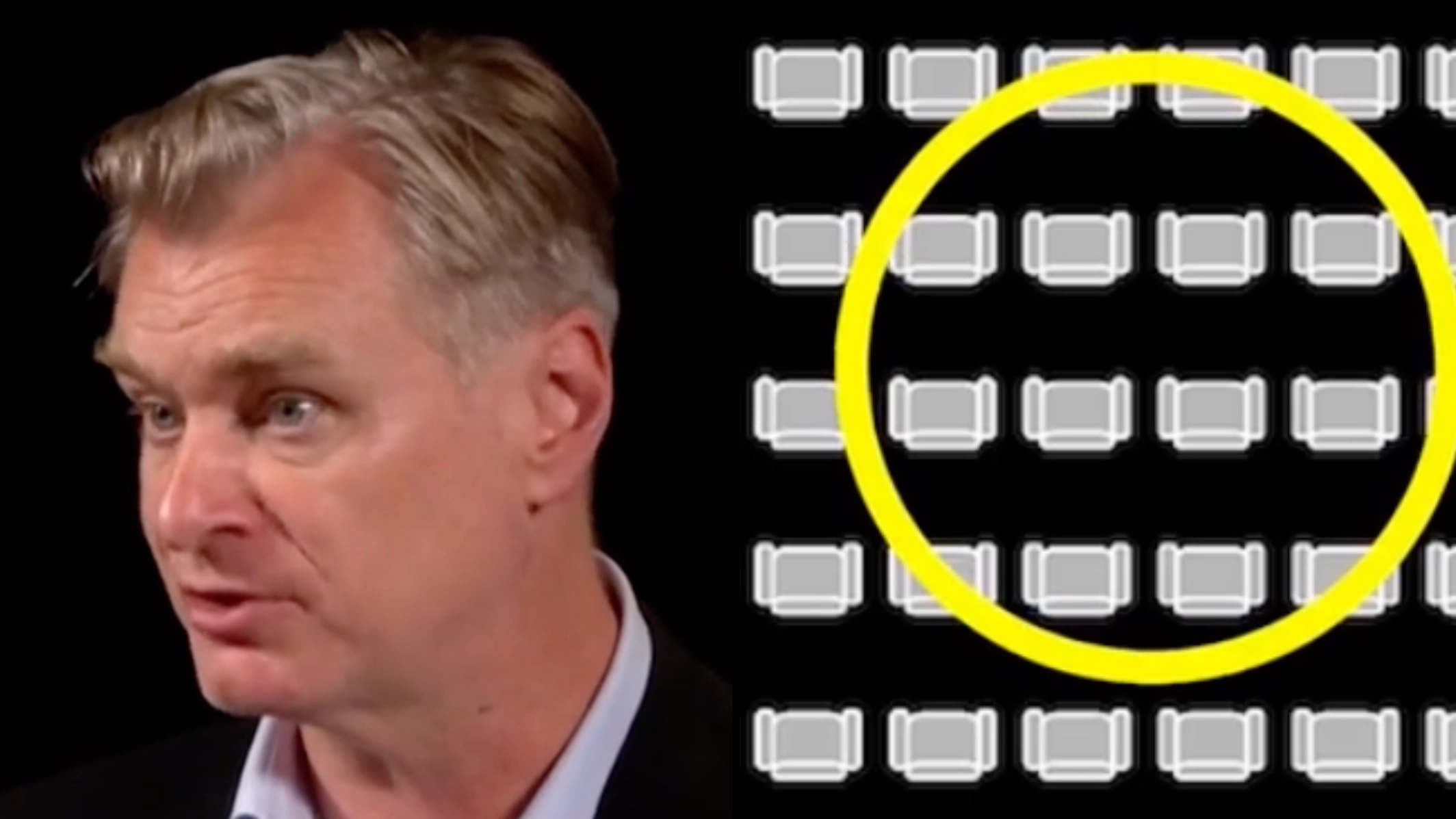 Christopher Nolan reveals the best spot in the cinema to watch Oppenheimer