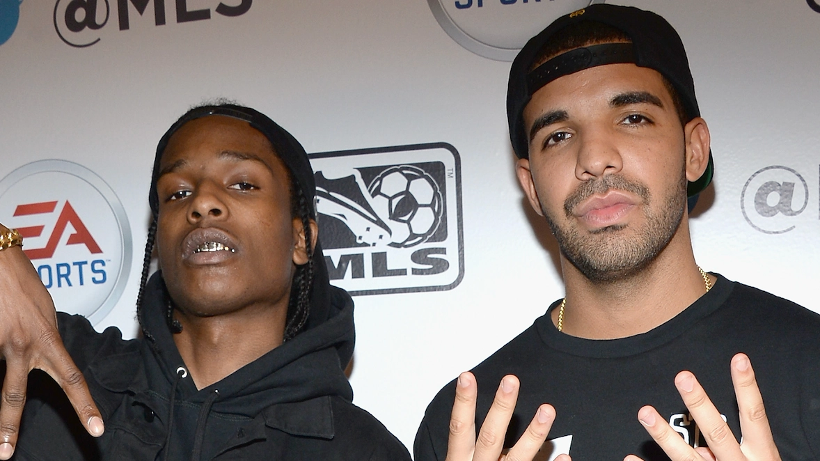 A$AP Rocky 'snubs Drake' in new track and calls Rihanna his 'b*tch'