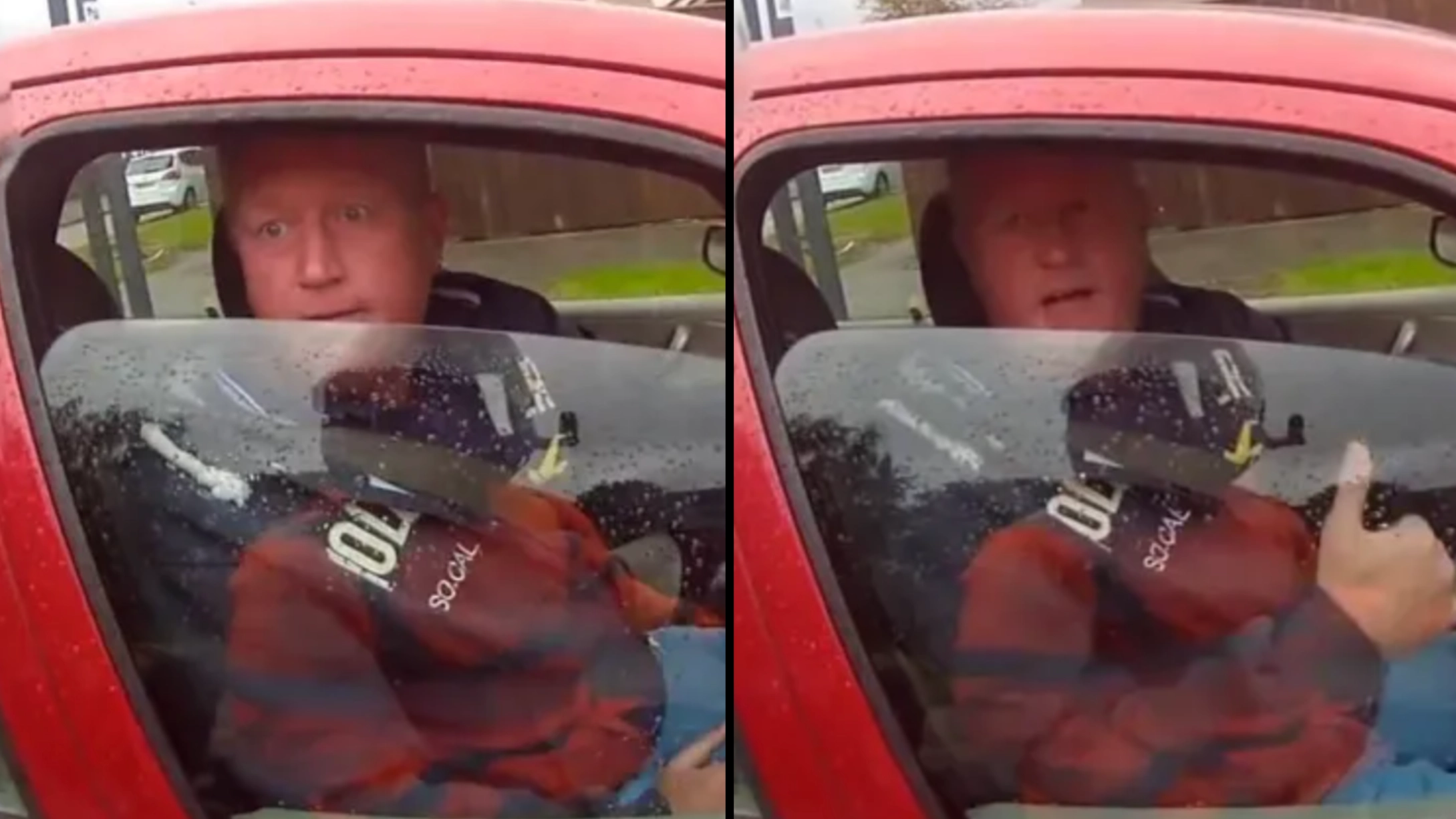 Ronnie Pickering has made a huge claim about the famous road rage video that made him go viral
