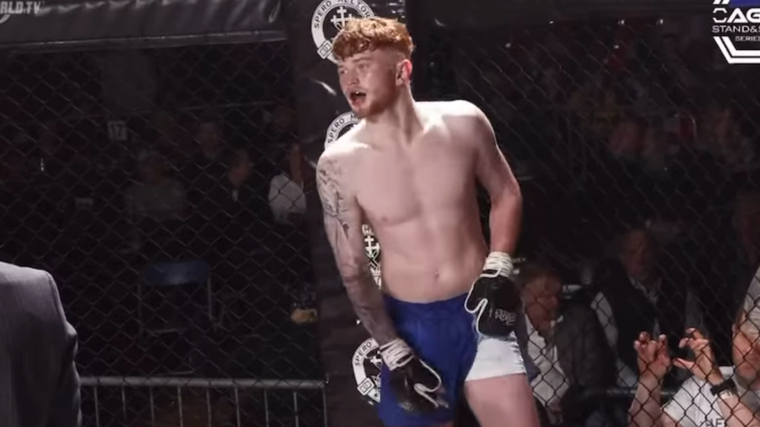 British cage fighter teased over name he shares with A-list celebrity admits he's considered getting it changed
