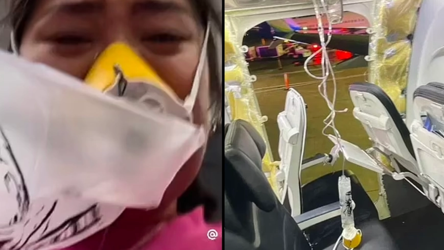 Passenger shares terrifying texts she sent in ‘final moments’ as part of plane ripped off mid-flight
