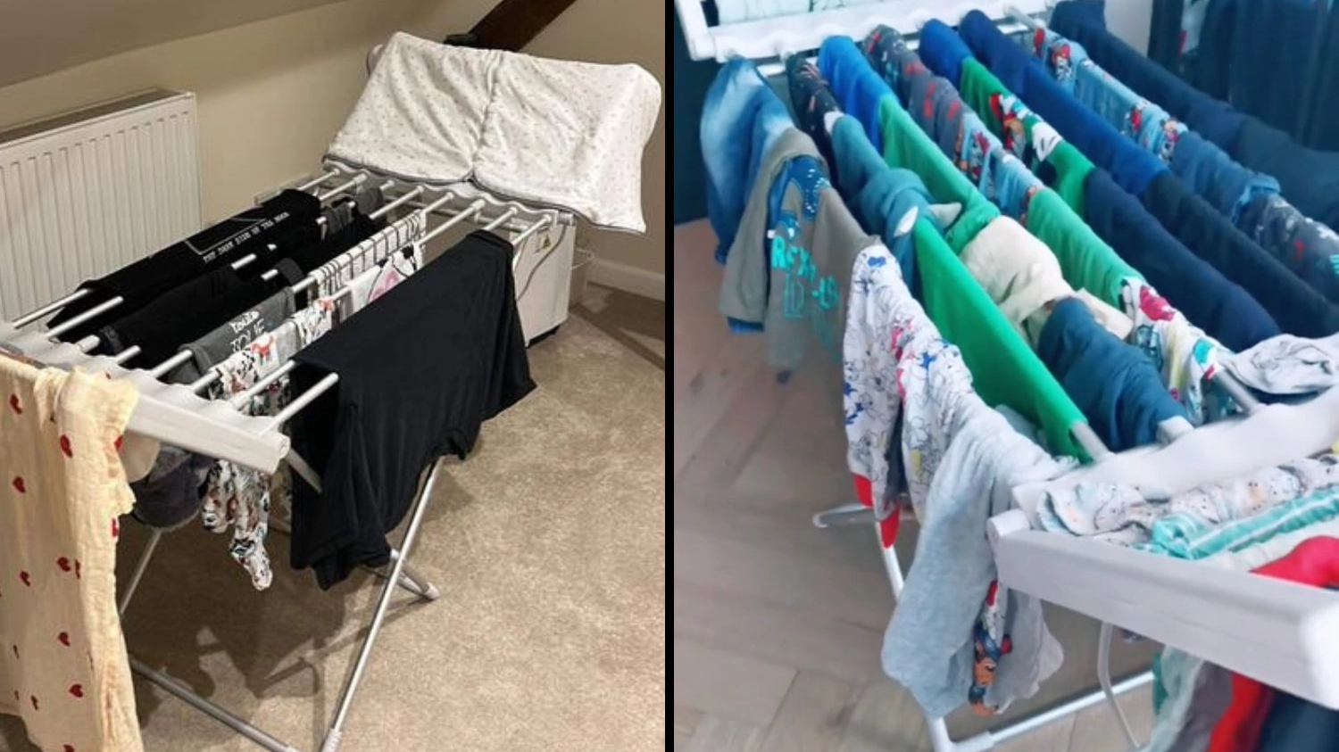 Brits rush to buy 'game changing' heated clothes airer that costs less than 7p per hour to run
