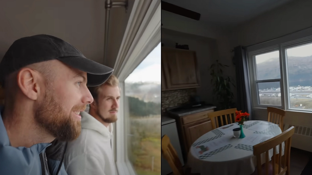 Man moves into strange town where everyone lives in one building and residents don't leave for months