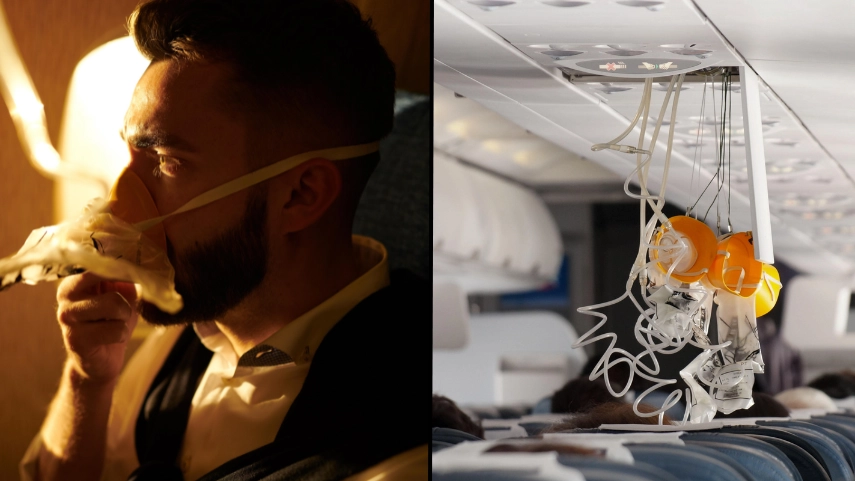 The tiny amount of time you have to put your oxygen mask on before passing out