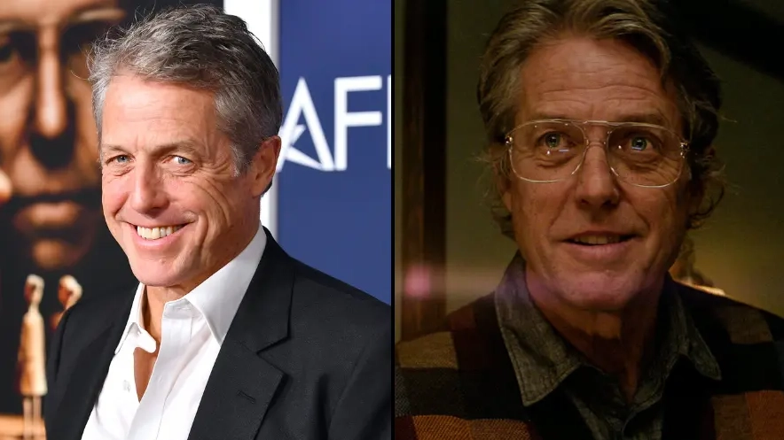 Hugh Grant explains why he always has his British accent in films ahead of first horror role