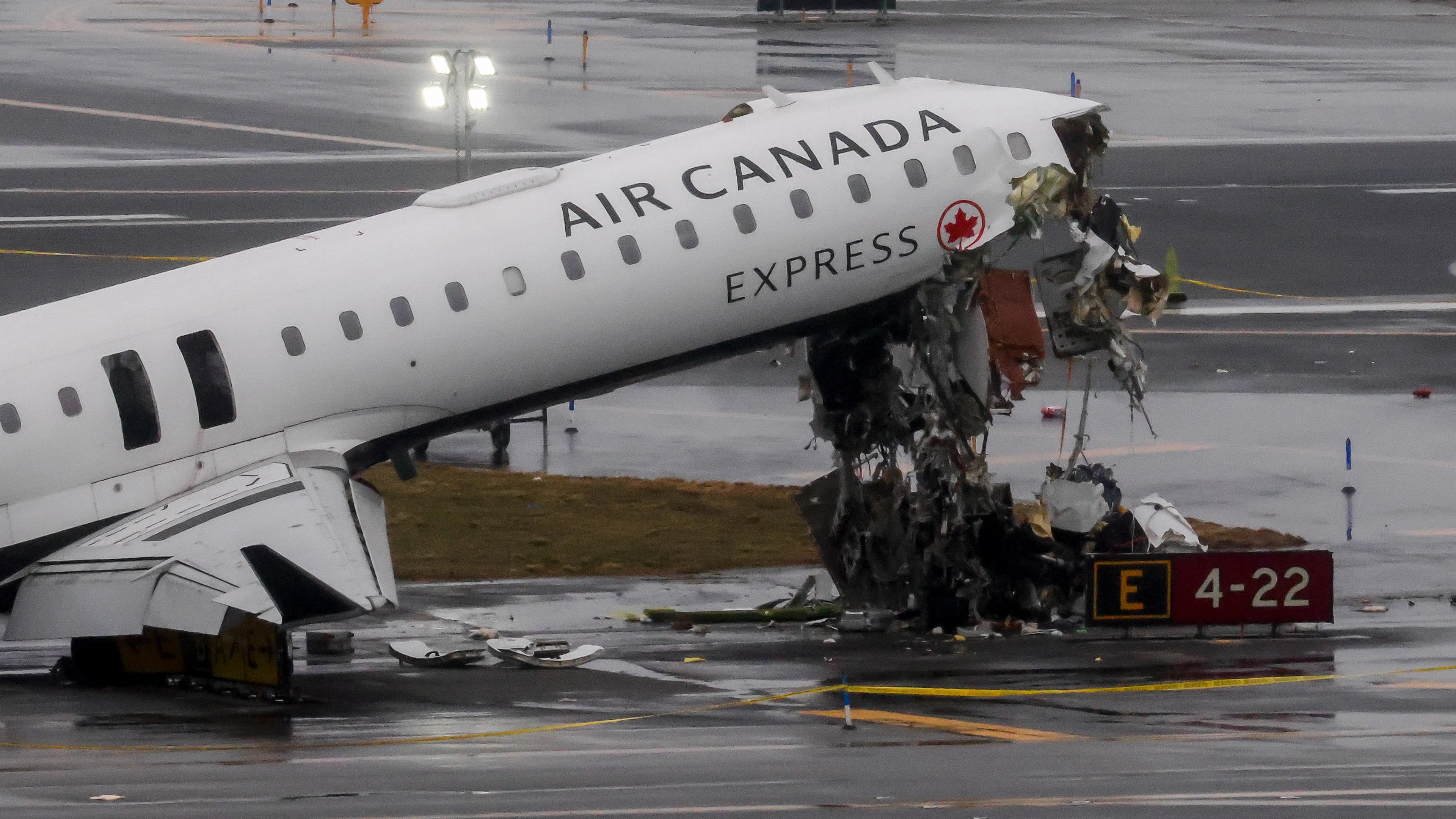 Aviation expert says ‘one clear error’ was made as plane crashes into fire truck killing two