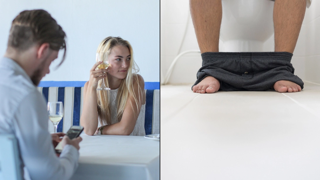 Woman left mortified after man bared all on first date with bathroom habit people are calling an 'immediate no'