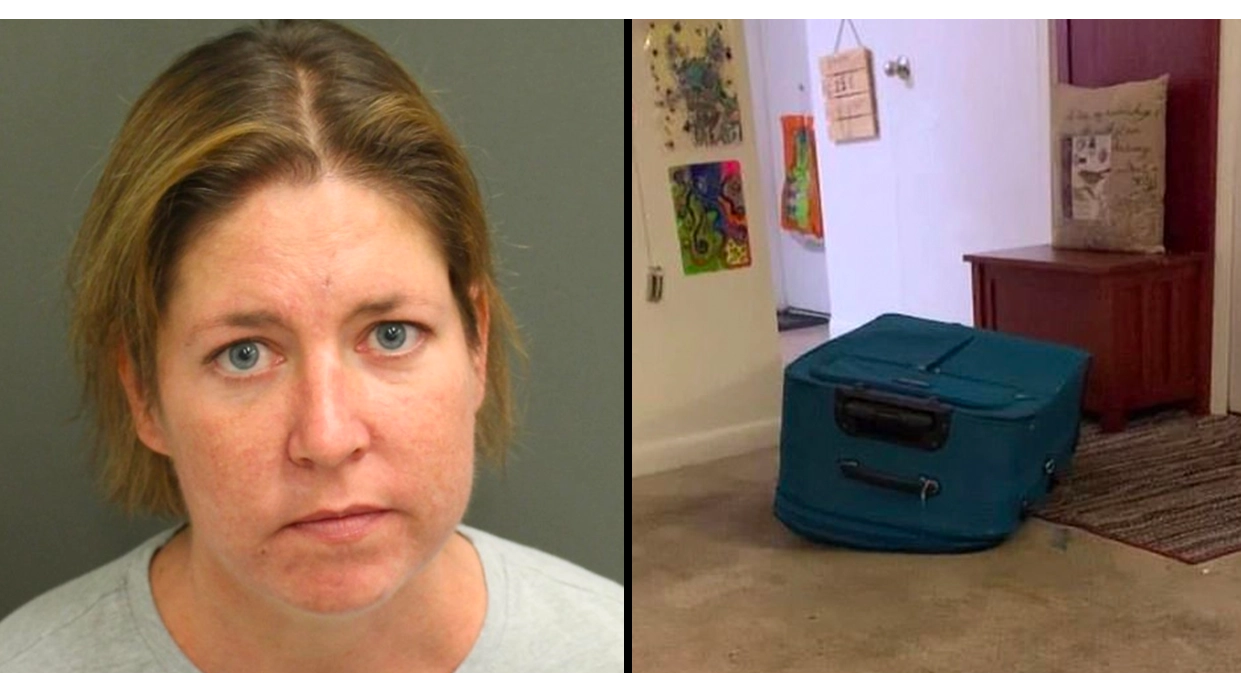 Woman set to appear in court after leaving boyfriend stuck in suitcase in game of hide and seek
