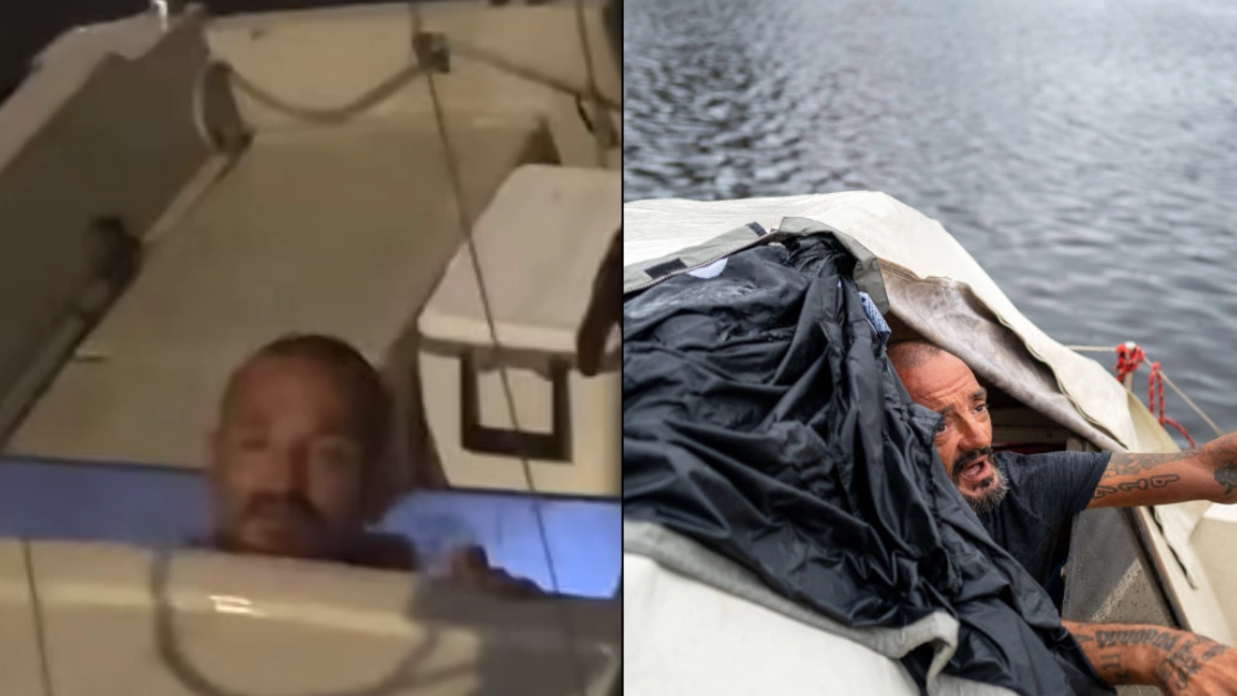 Update on man nicknamed 'Lieutenant Dan' who refused to leave boat as Hurricane Milton batters Florida