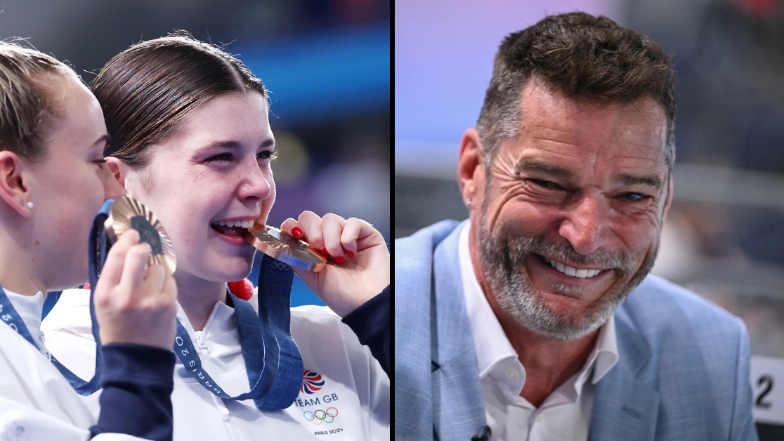 Fred Sirieix reveals what it's like watching his daughter as she wins Paris Olympics medal