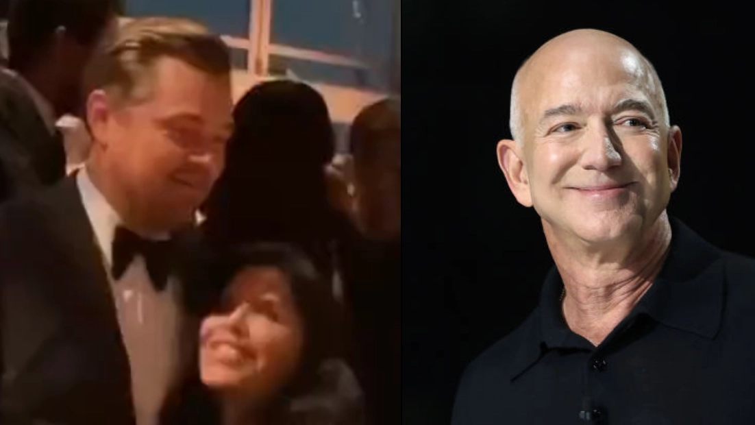 Jeff Bezos responded to viral footage of his girlfriend meeting Leonardo DiCaprio