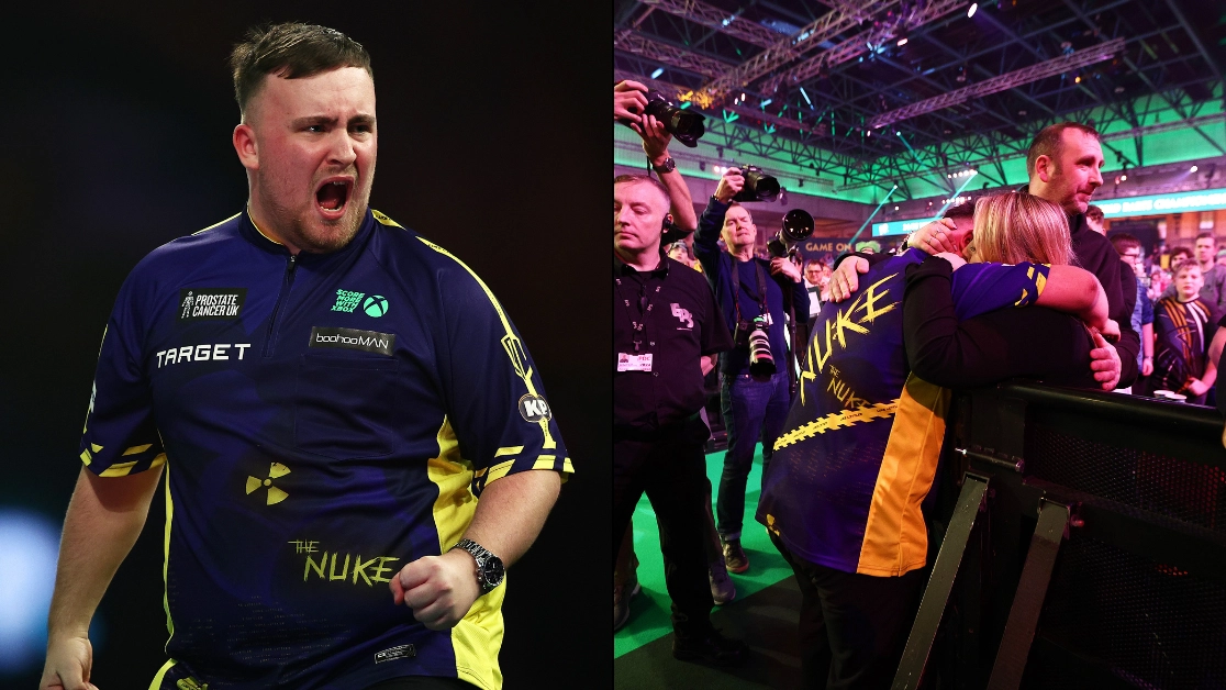 Luke Littler reveals reason he broke down in tears and was consoled by parents after beating opponent