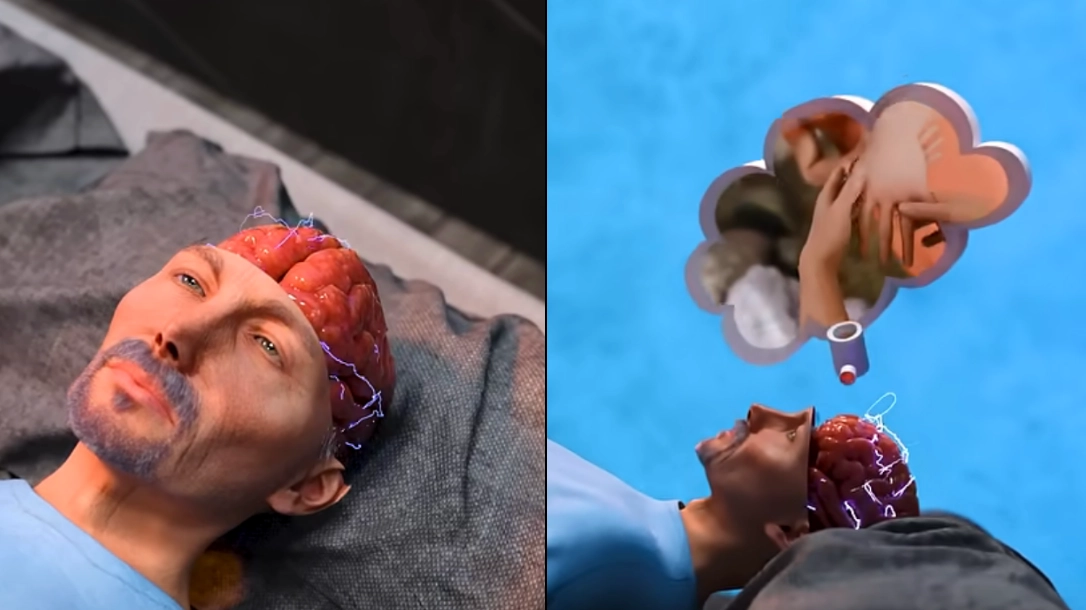 People relieved after watching simulation of what happens to your brain when you die