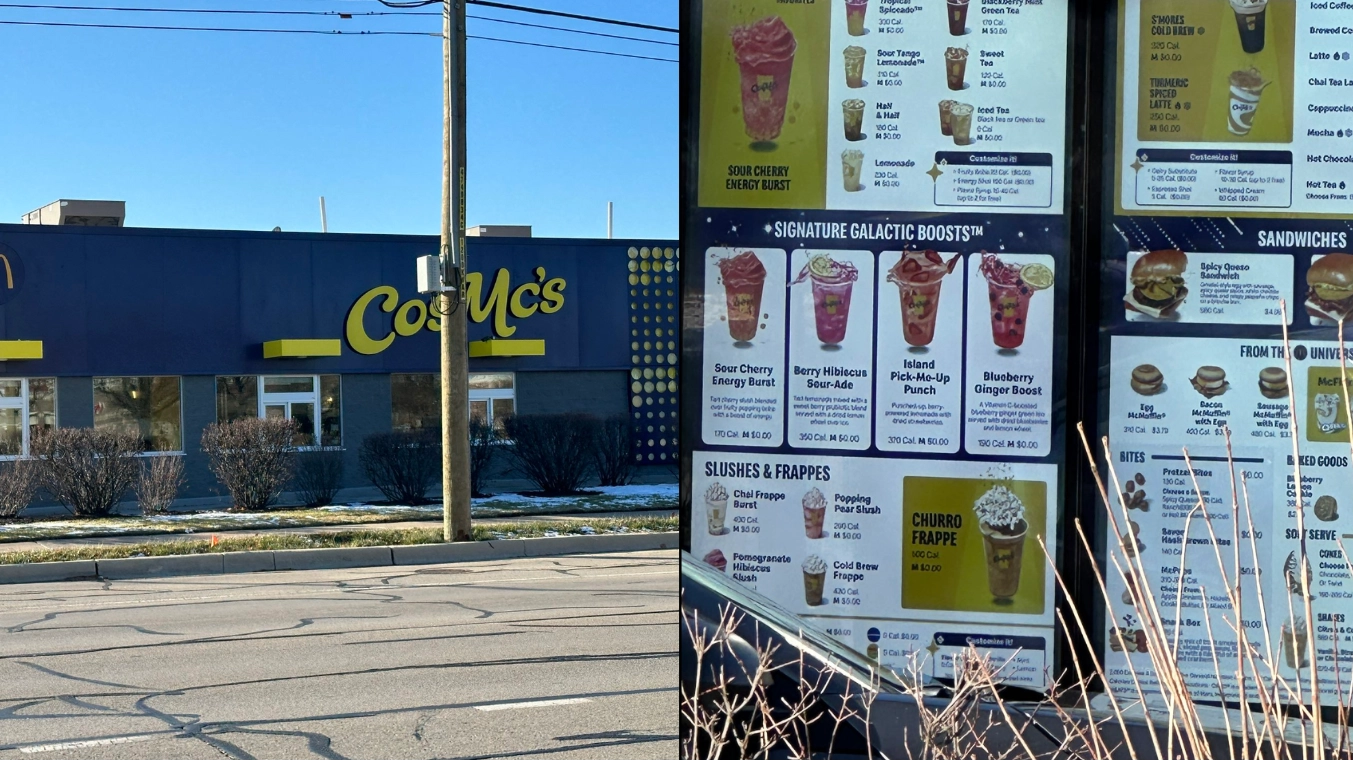 McDonald's is opening its first spin-off chain with first location