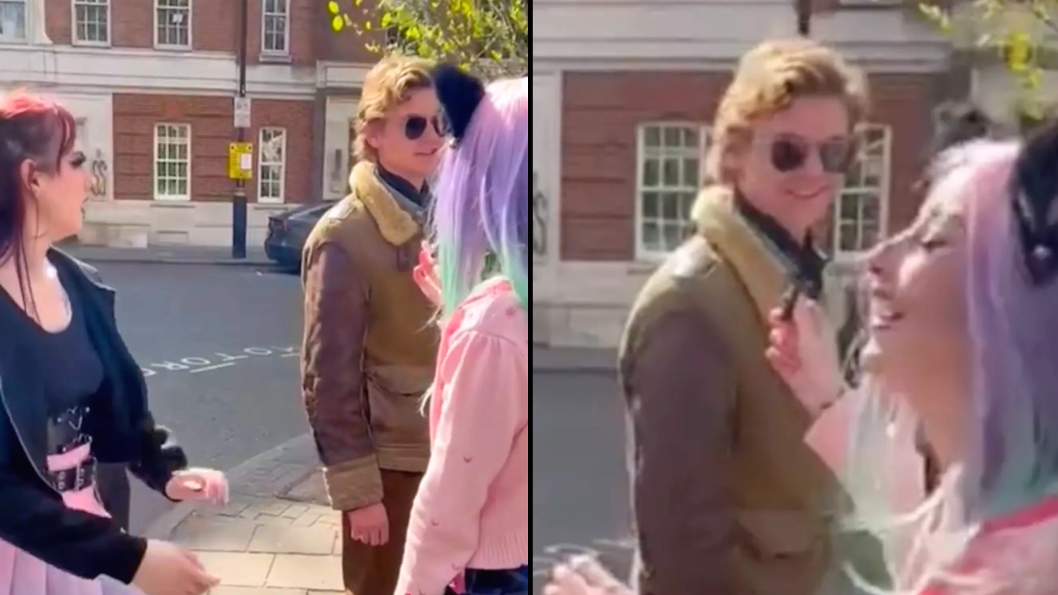 Women approach man asking if he wants to date them and have no idea he’s famous British actor