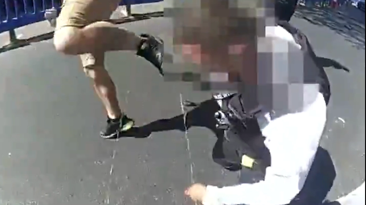 Police bodycam footage from Golders Green terrorist attack released