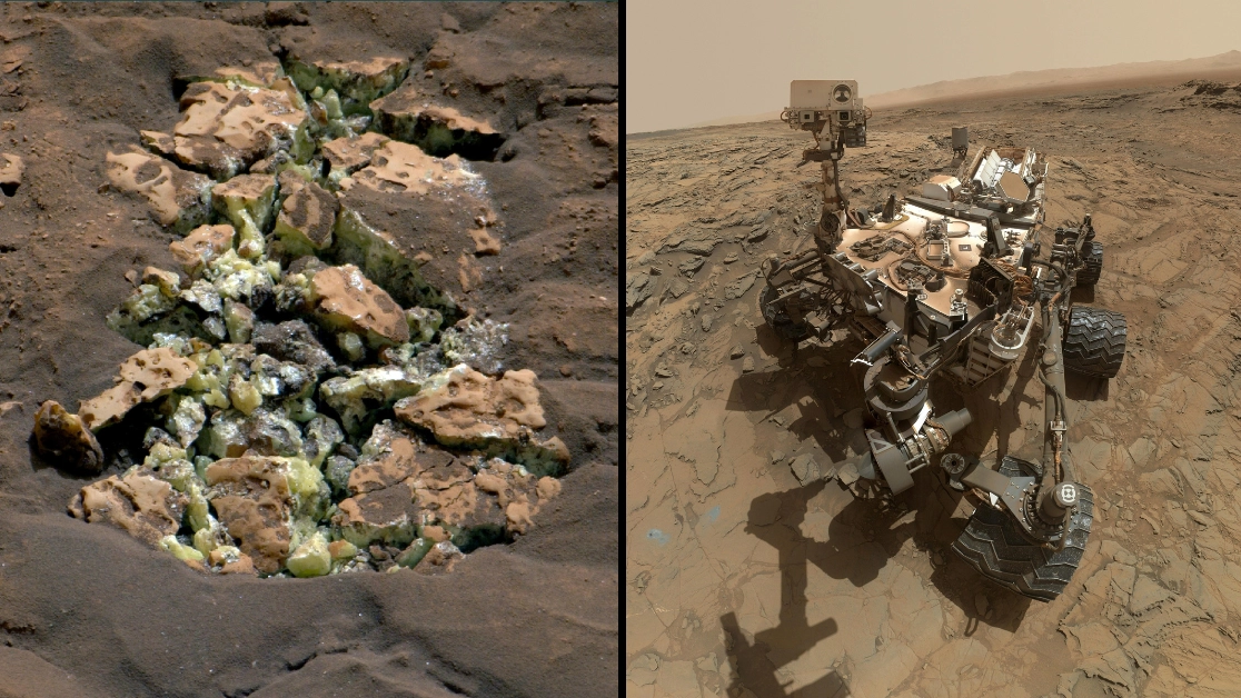 Scientists stunned at new Mars discovery after cracking open rock