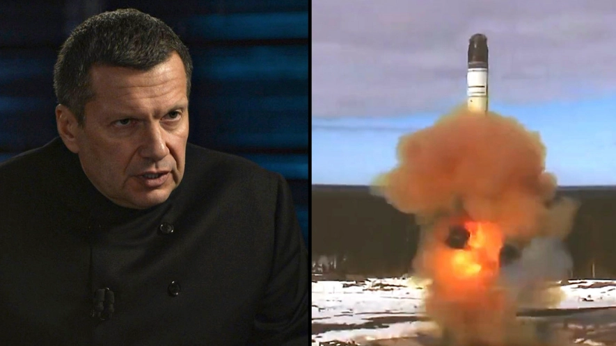 Russia's State TV Threatens Kremlin Will Blow ‘Boorish Britain’ Off The Map With Nukes