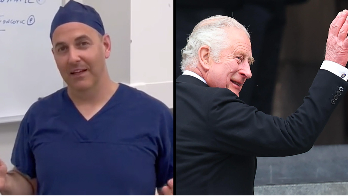Doctor reveals why King Charles has massive fingers