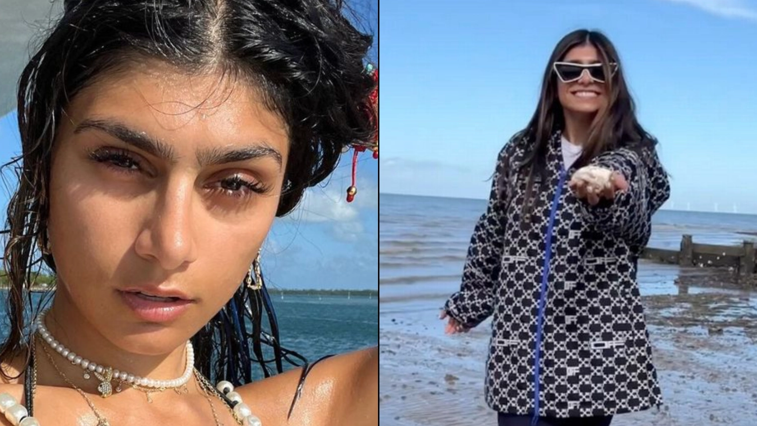 Mia Khalifa claims British beach town is better than Miami