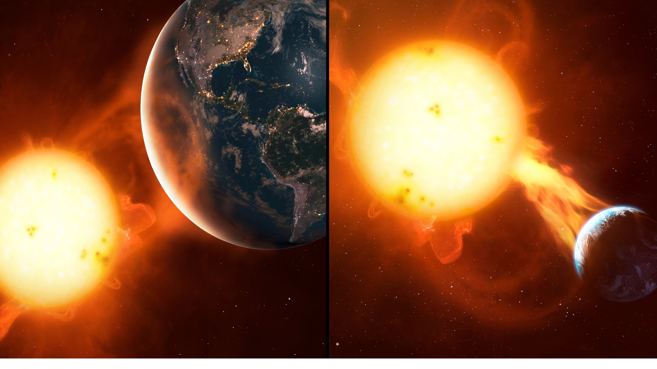 Huge solar storm to hit Earth today as people warned about internet blackouts