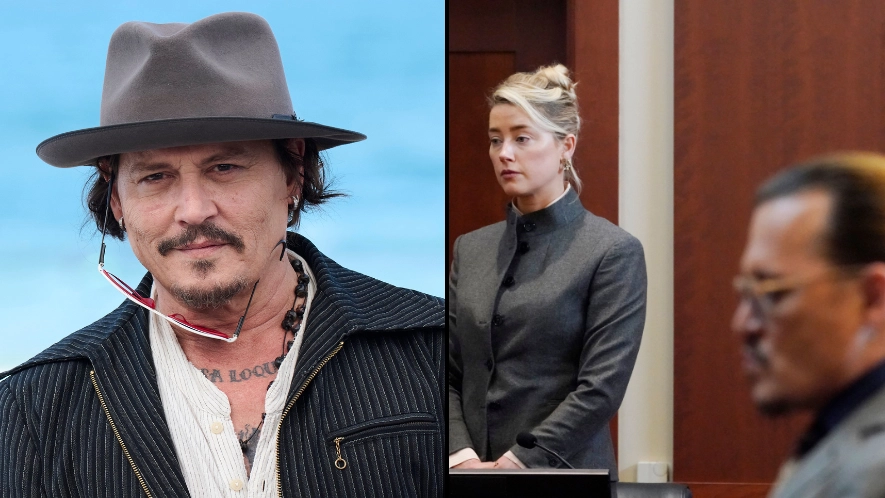 Johnny Depp addresses ‘soap opera’ Amber Heard trial as he lands in country she moved to for new life