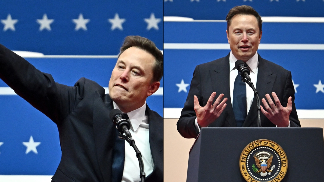 Elon Musk responds after being accused of giving ‘Nazi gesture' during inauguration celebrations