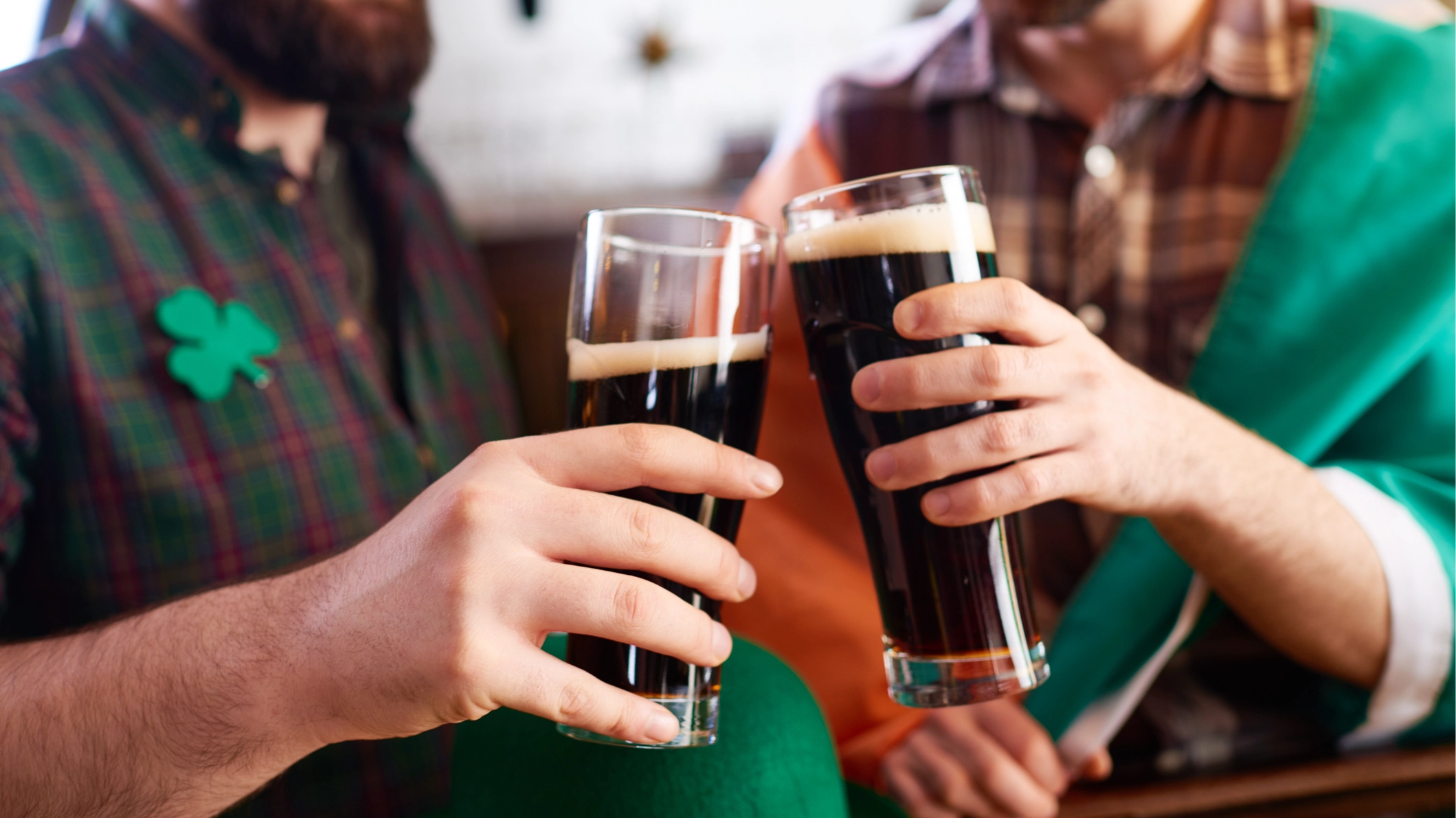 Sign you may be functioning alcoholic can be seen in pub during St Patrick's Day