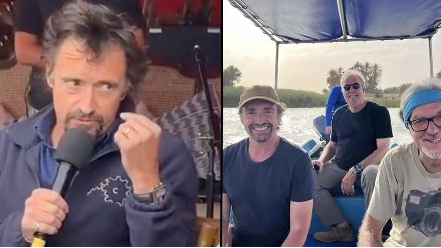 Richard Hammond was once fired from job because of message left by Jeremy Clarkson and James May