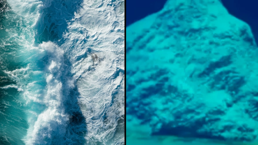 Divers made disturbing discovery after finally reaching bottom of Great Blue Hole