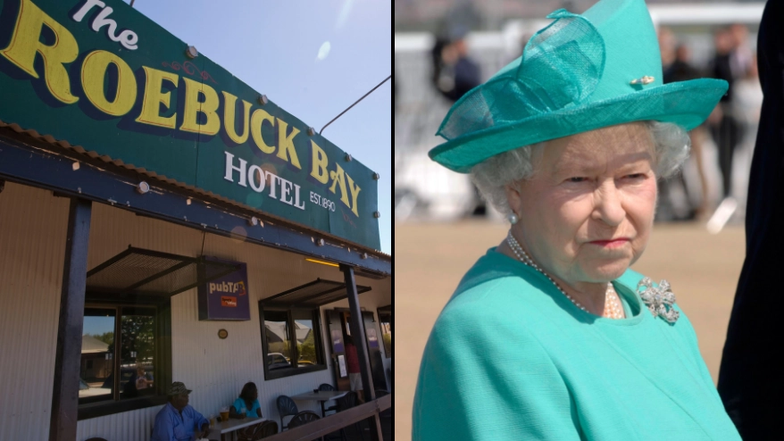 Aussie pub roasted for hosting raunchy topless event to 'honour' Queen