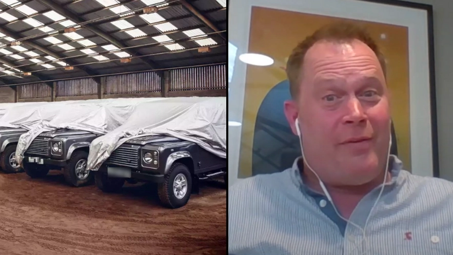 Man who could make millions after buying 200 Land Rover Defenders in 2015 now has another business idea