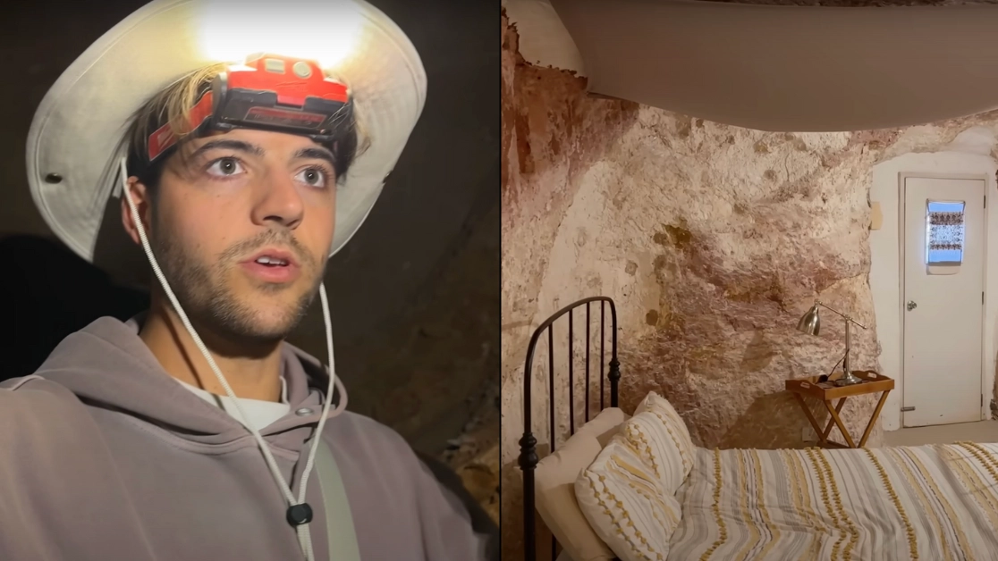 Man visits rural town where 'everyone lives underground' and is told shocking story by local