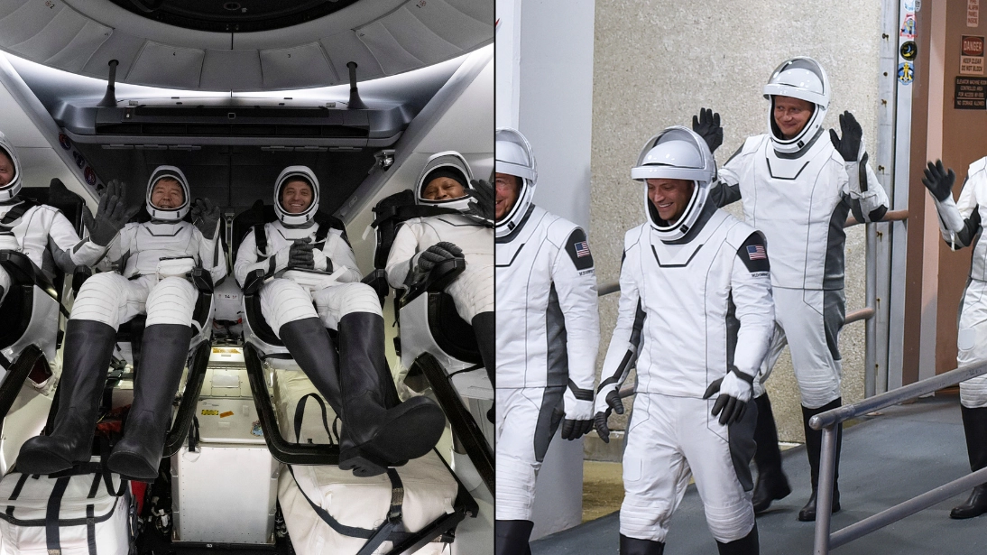 NASA mystery as astronauts rushed to hospital after returning from space