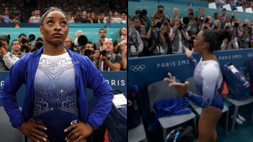 Simone Biles furious at Olympics crowd after missing out on medal as commentators blame ‘something in the arena’