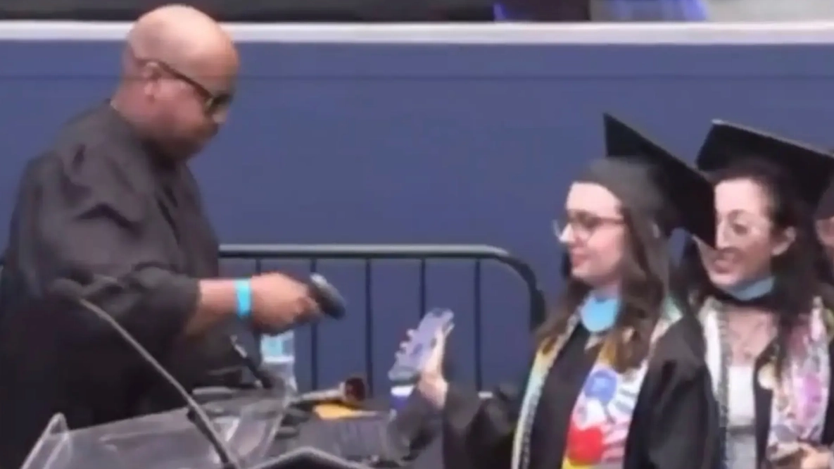 Students have the 'ick' after university used AI to read out their names at graduation ceremony