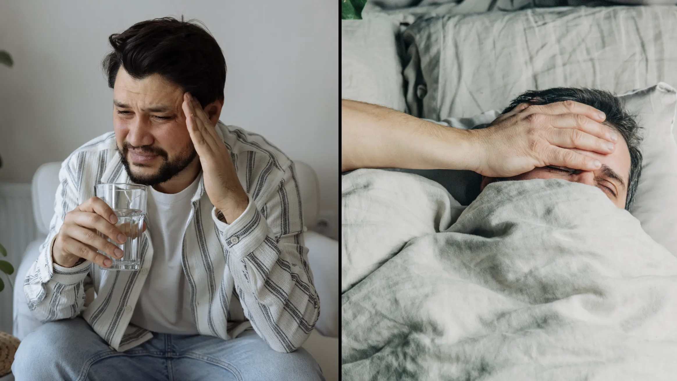 NHS has shared official advice on when to seek help if you have a headache that won't go away