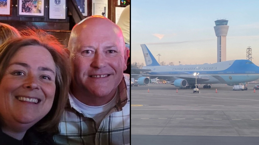 Couple catch flight for day trip because it's cheaper than train fare to London
