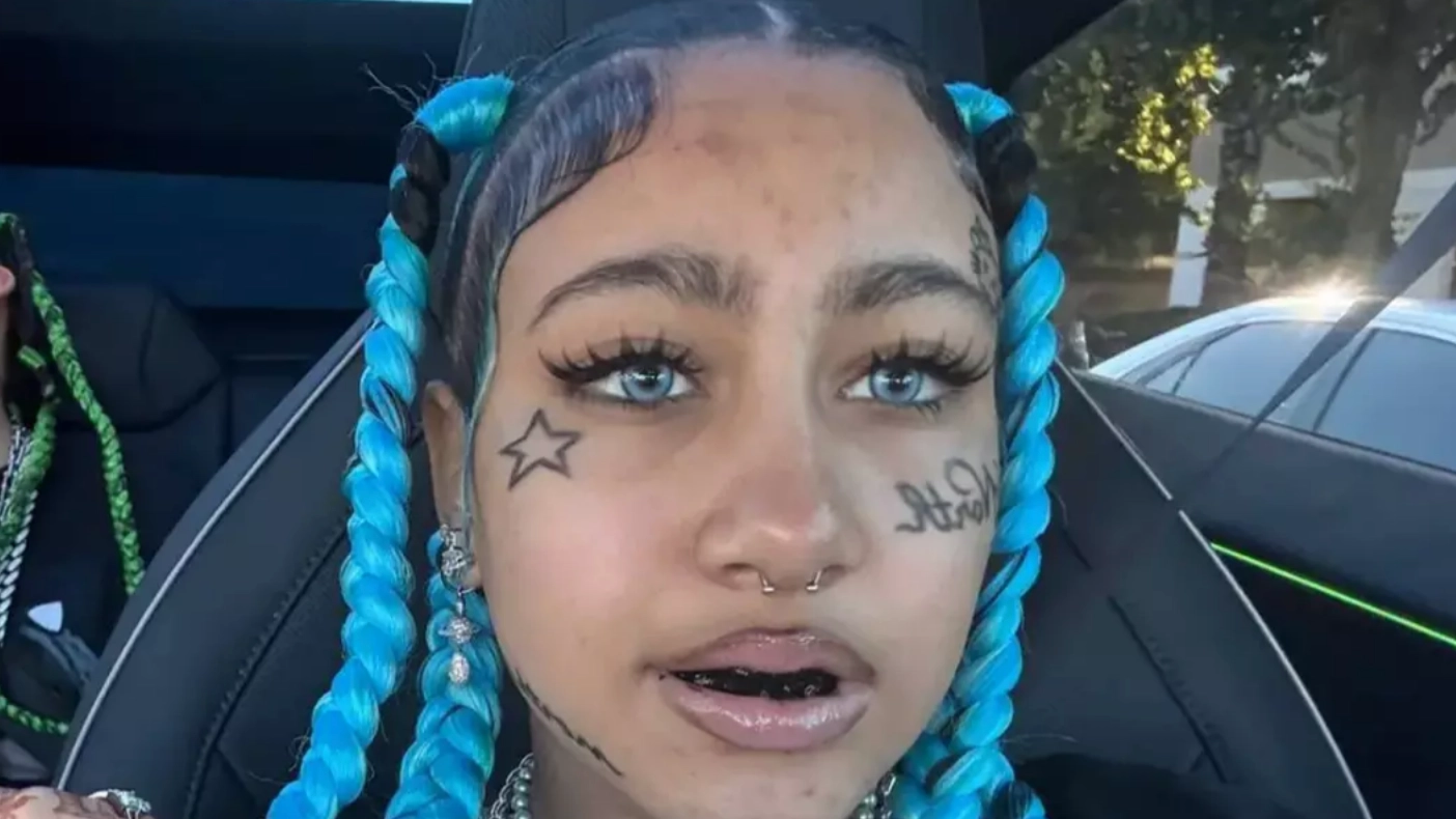 Kim Kardashian slams critics after 12-year-old daughter shocked with 'face tattoos and piercings'