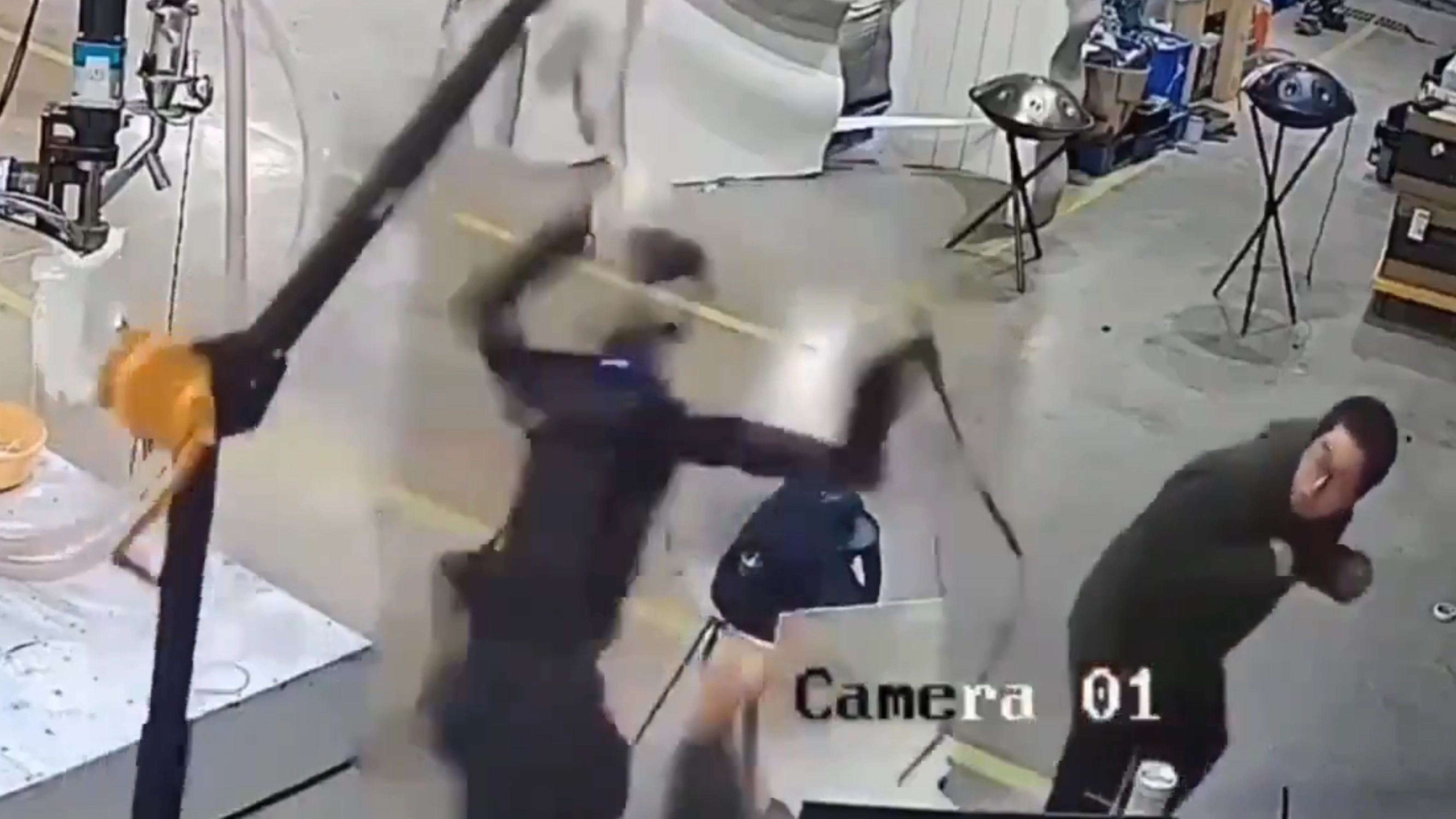 Humanoid robot ‘goes berserk’ towards staff during demo in majorly dystopian scenes