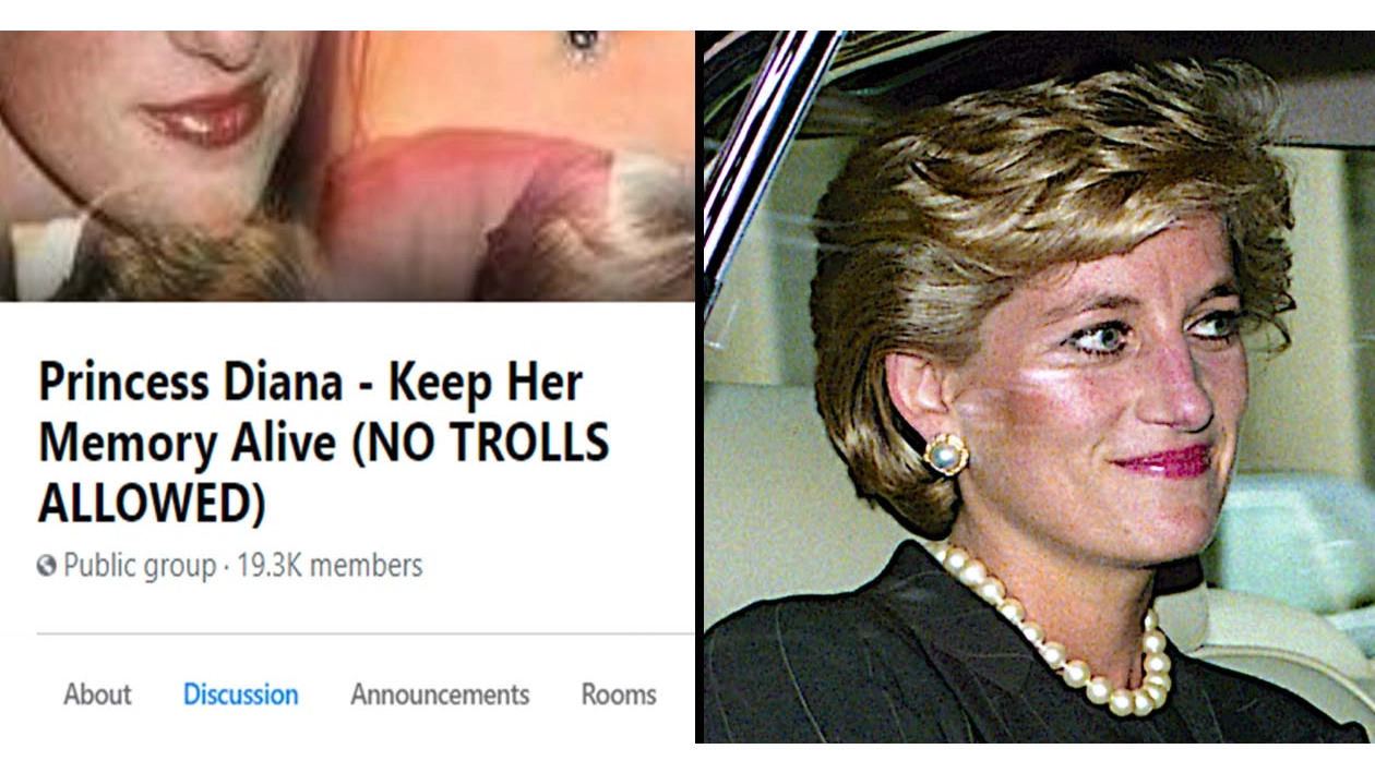 Princess Diana 'keep her memory alive' group was one of the most chaotic corners on the internet