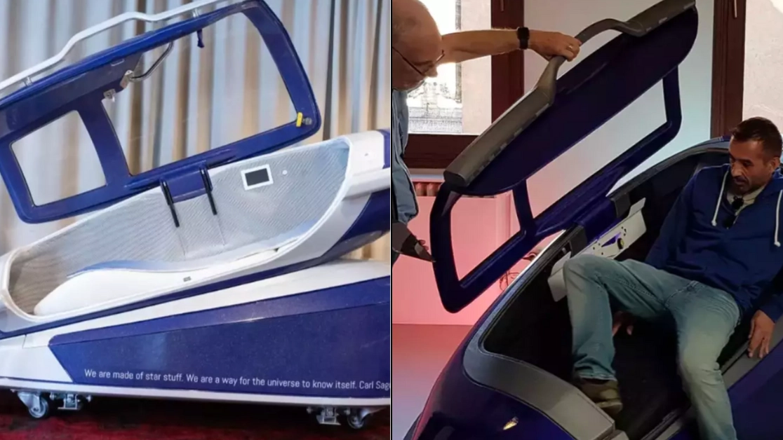 First British couple to use 'double suicide pod' will have to make choice before they die