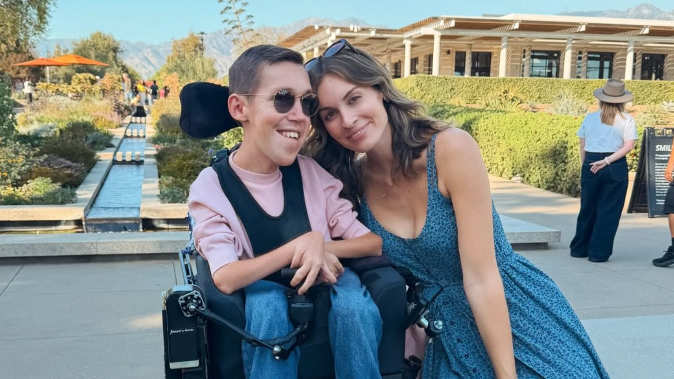Man in interabled couple speaks out against 'sickening' comments they receive daily