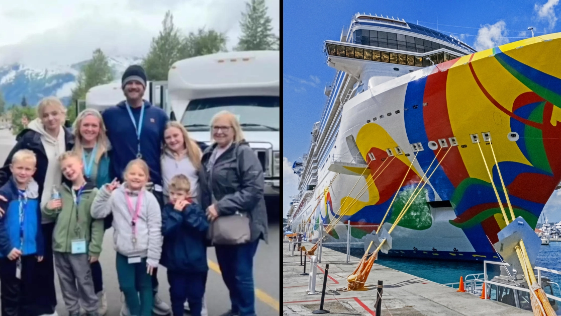 Cruise line sends apology gift worth thousands to family who had to pay £7,000 after being left stranded