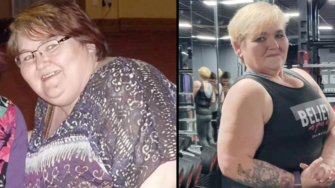 28-stone gran who couldn't walk without frame becomes bodybuilder