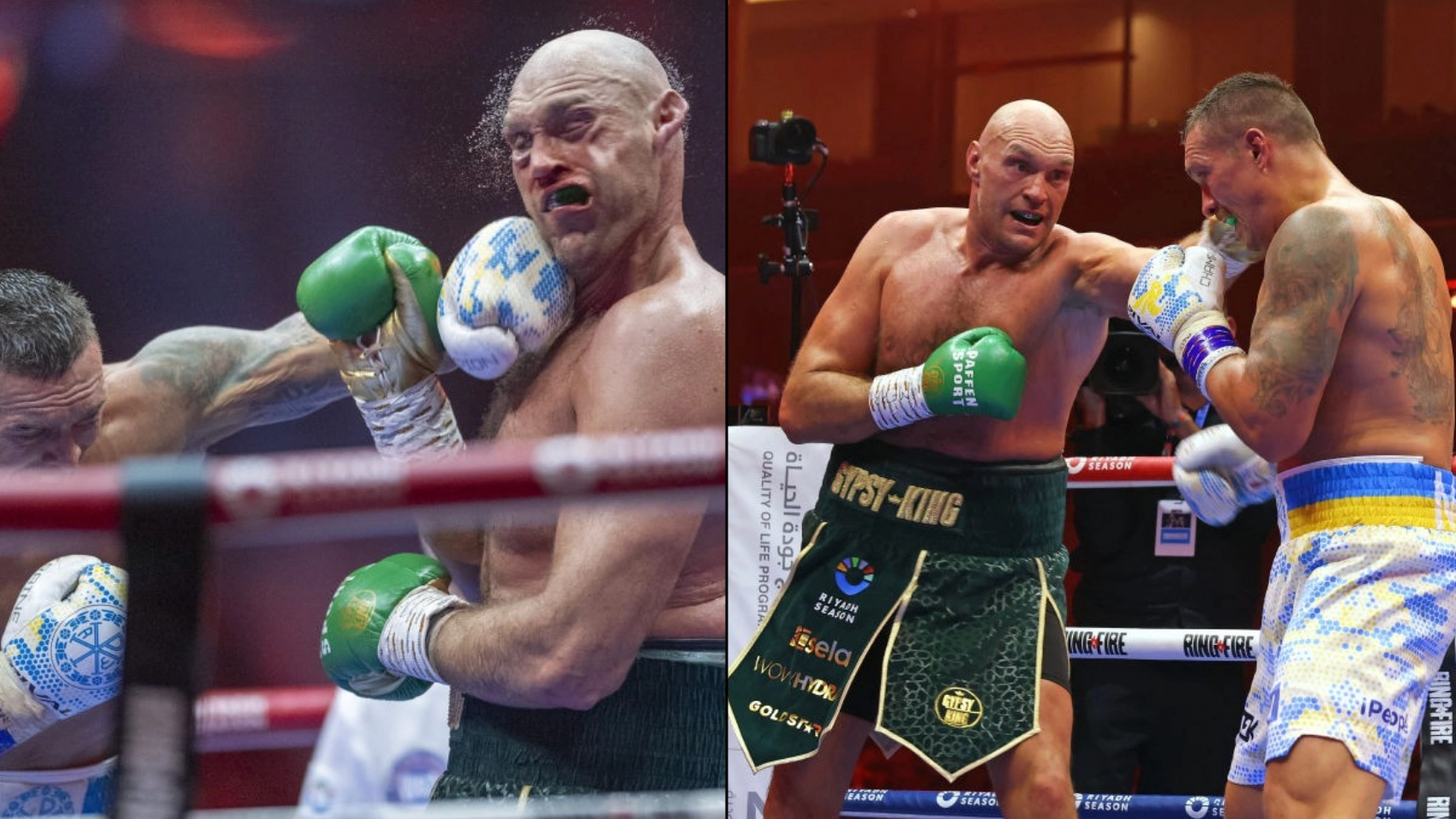 Official Fury v Usyk punch statistics show how brutal the fight actually was