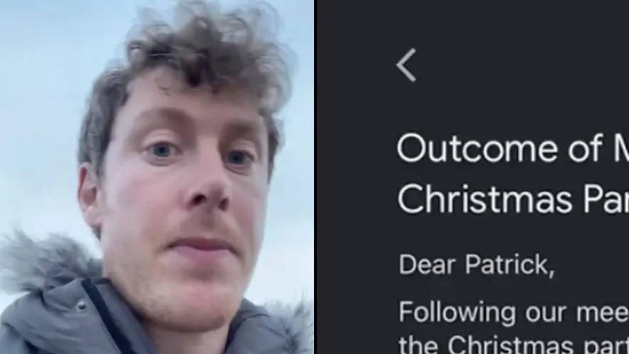 Man issued warning to anyone attending work Christmas party after getting HR email next day