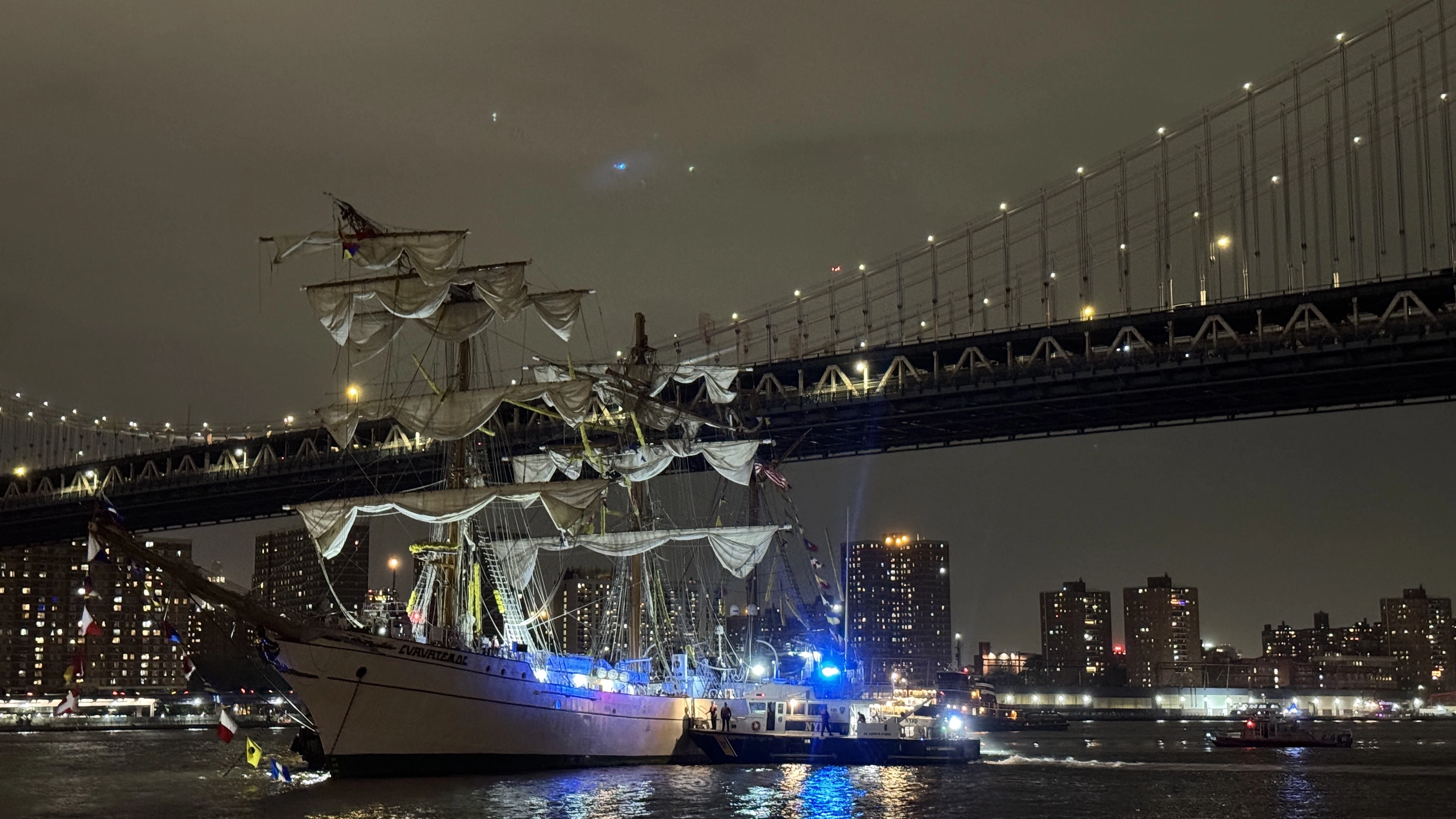 Officials reveal 'cause' of crash following navy ship smashing into Brooklyn Bridge and killing two