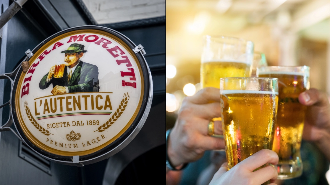Beer drinkers shocked to discover baffling fact about Birra Moretti and Madri